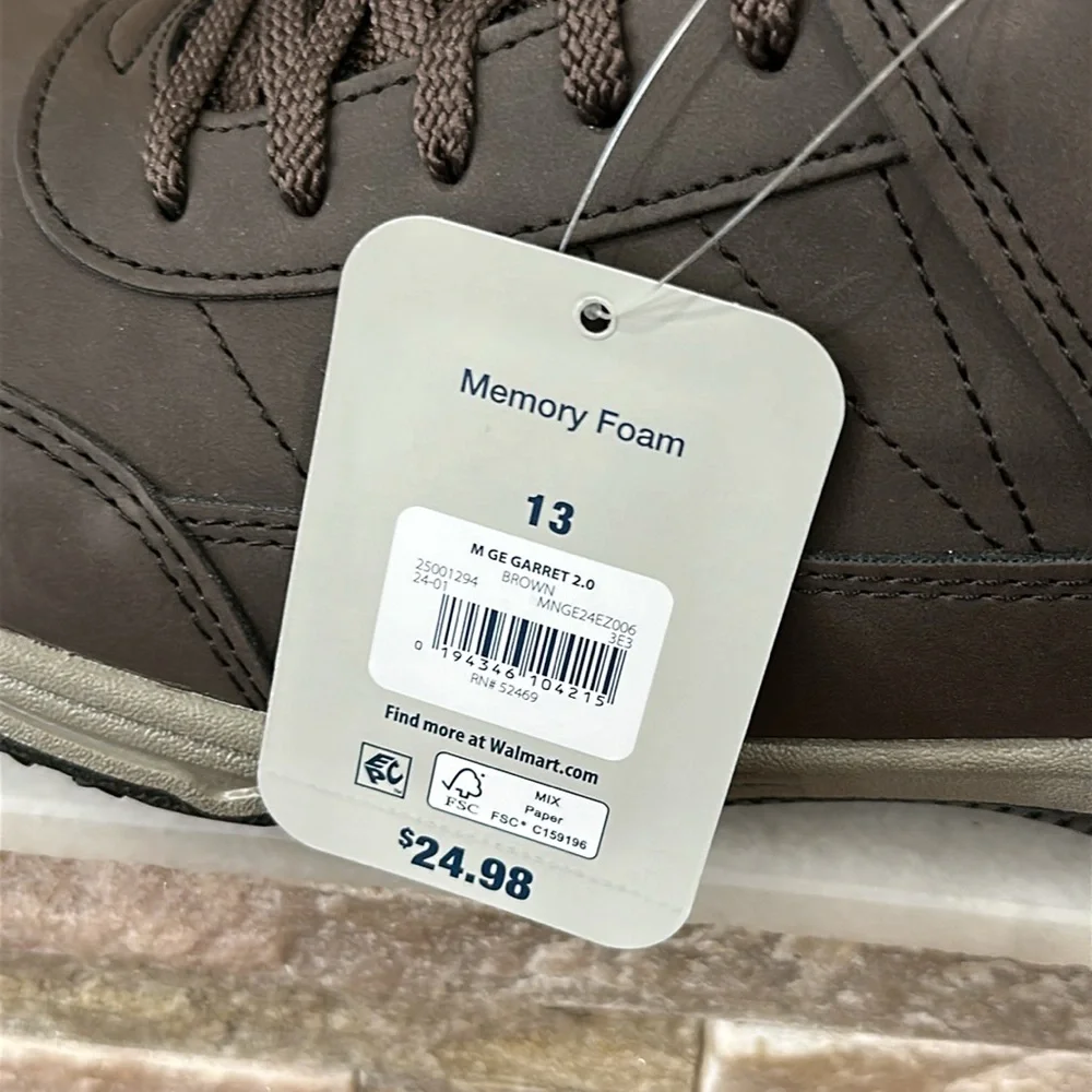 George Men’s Garret 2.0 Lace Up Shoes Size 13 - Picture 5 of 8